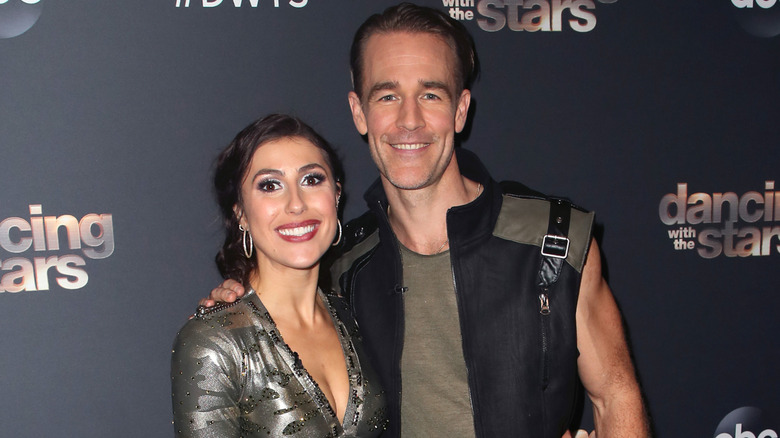 Emma Slater and James Van Der Beek