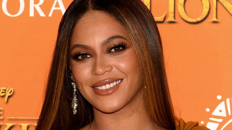Beyoncé at Lion King premiere