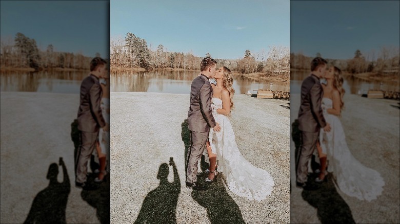 Ariana Biermann and her prom date