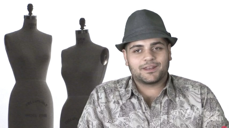 Michael Costello speaking in confessional on Season 8 of "Project Runway."