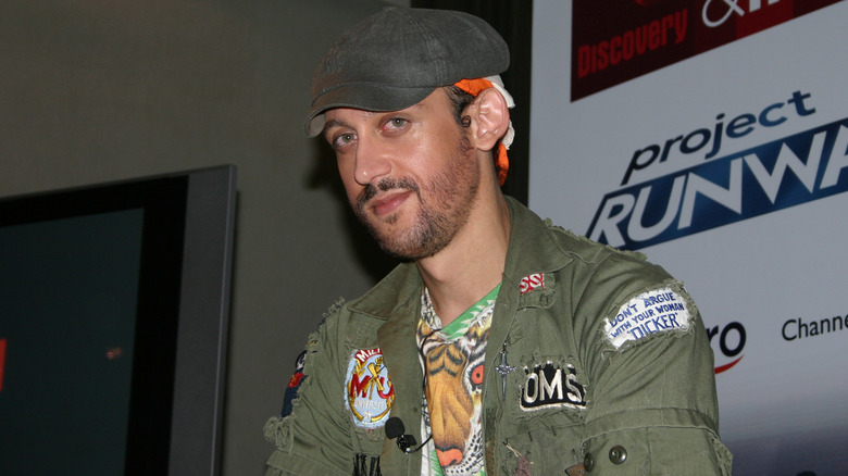 Santino Rice at a 2006 "Project Runway" press conference.
