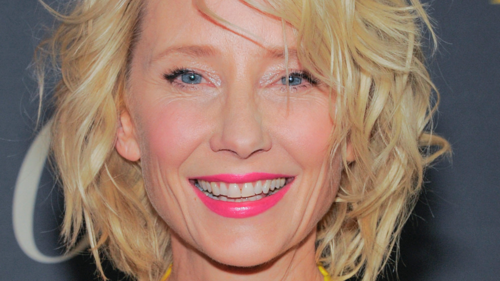 Anne Heche smililng