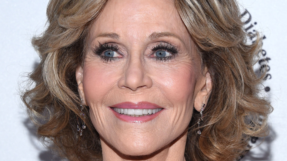 Jane Fonda at a red carpet event