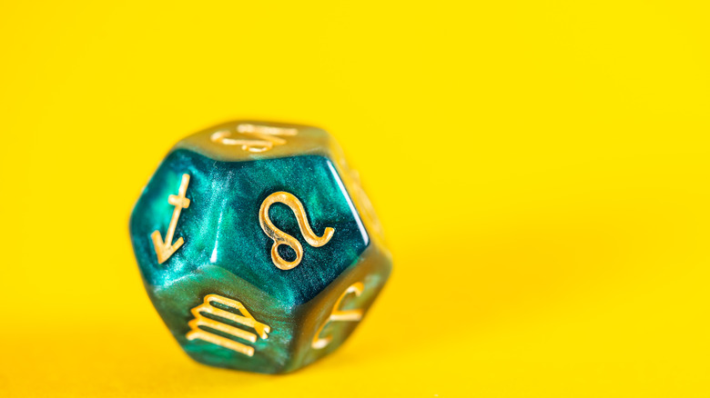 Leo Zodiac Dice