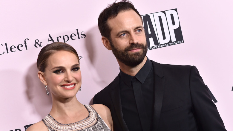 Natalie Portman and Benjamin Millepied at the 2019 LA Dance Project Gala