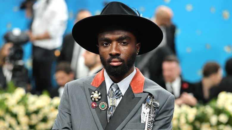 Caleb McLaughlin at the 2025 Met Gala