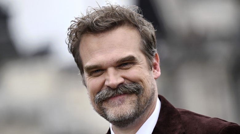 Smiling David Habour pictured in London in 2025