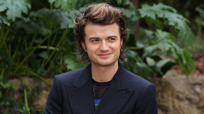 Joe Keery photographed in Rome in 2024