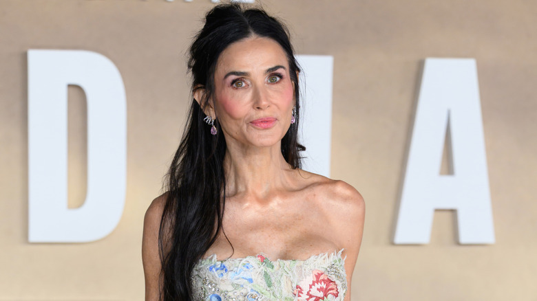 Demi Moore on the red carpet