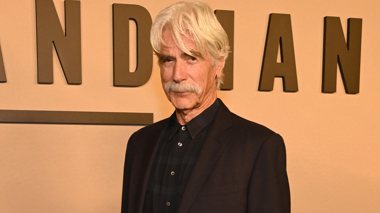 Sam Elliott on the red carpet