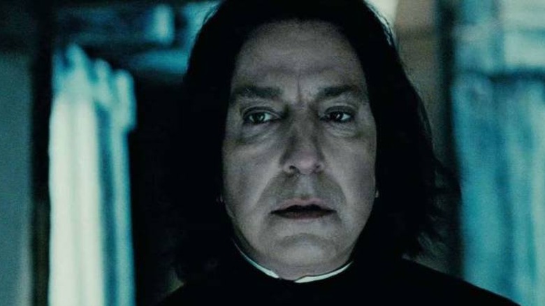 Snape dies in Harry Potter