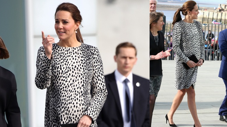 Catherine, Duchess of Cambridge visits the Turner Contemporary Art Gallery on March 11, 2015 in Margate, England.