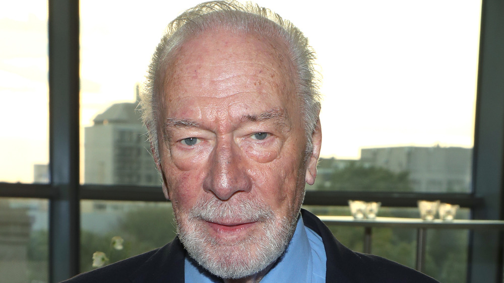 Christopher Plummer, close-up