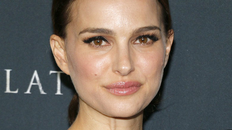 Natalie Portman poses on the red carpet