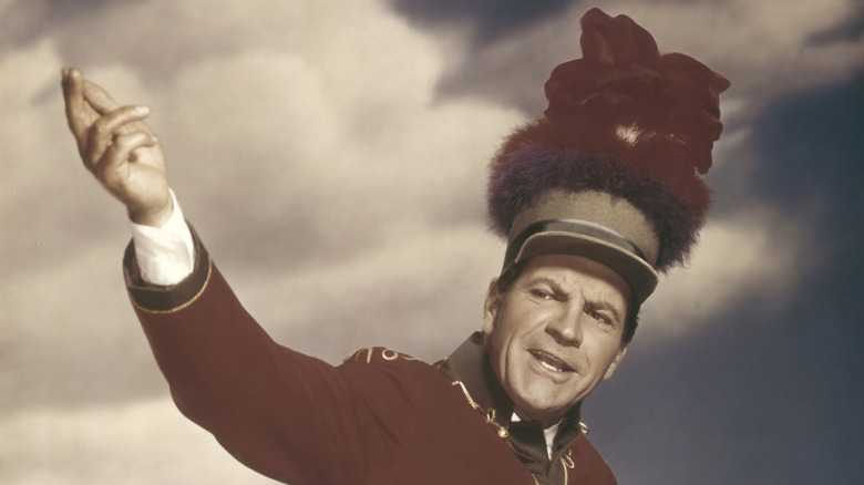 Robert Preston in band uniform for 