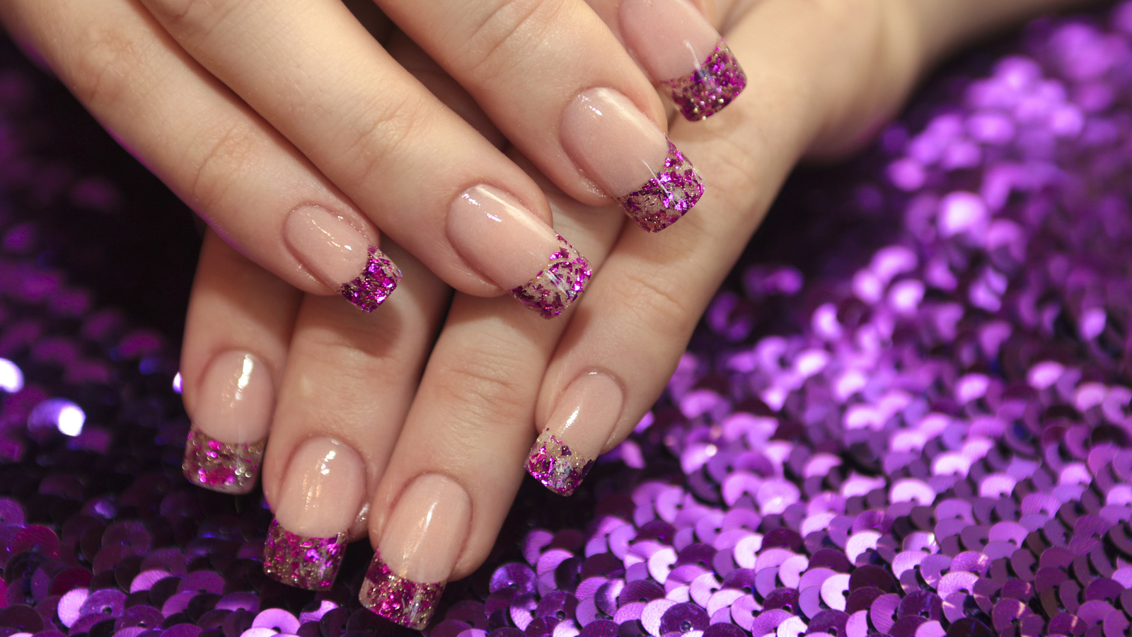 10. Glitter Nail Designs for Girls with Natural Nails - wide 7