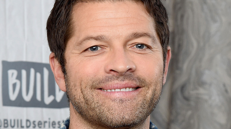 Misha Collins smiling