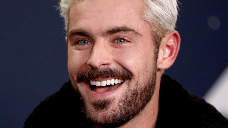 Zac Efron laughing