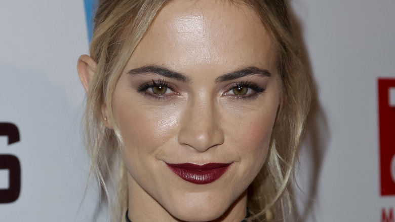 Emily Wickersham attending a "NCIS" celebration event