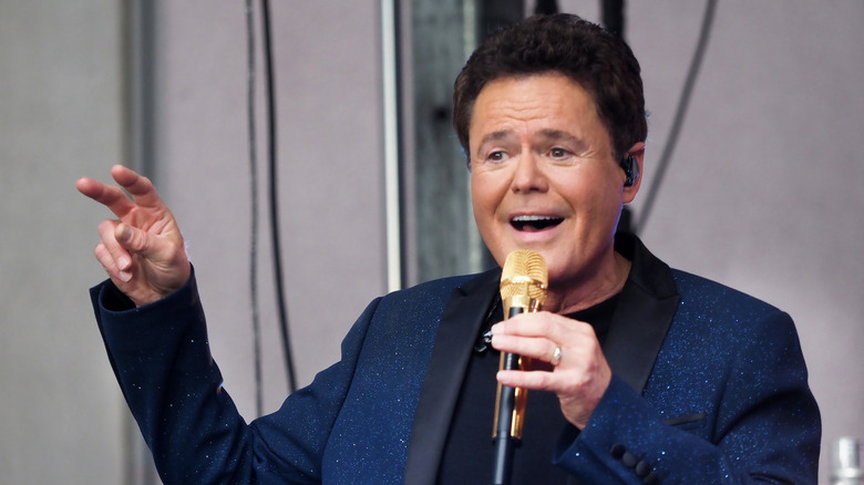 Donny Osmond at a live performance
