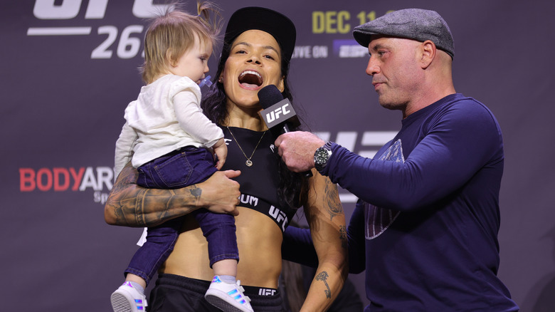 Rogan interviews female fighter