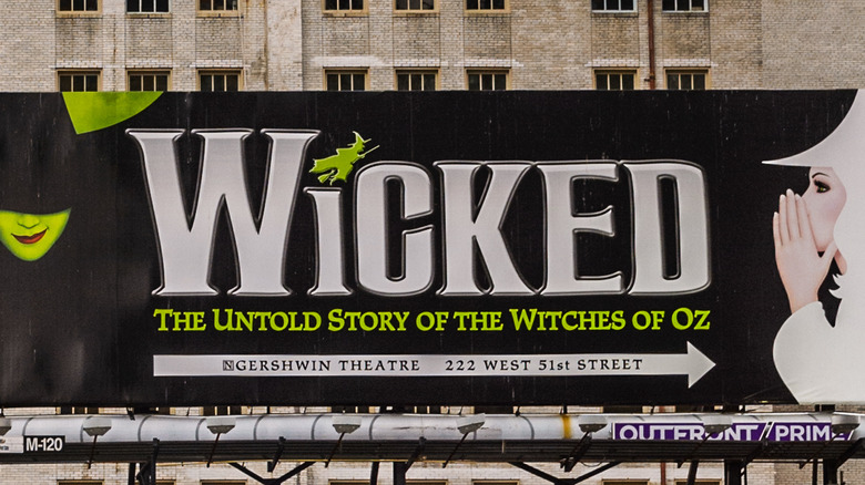 Poster for Broadway show Wicked