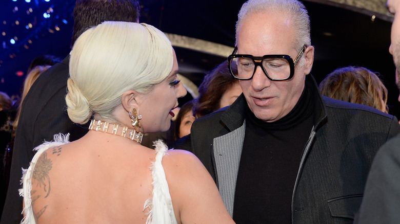 Lady Gaga speaks to Andrew Dice Clay