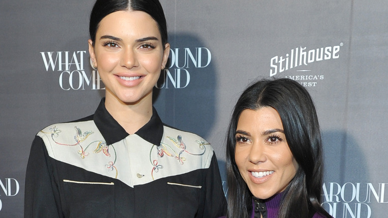 Kendall Jenner and Kourtney Kardashian