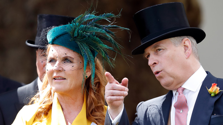 Prince Andrew and Sarah Ferguson at an event
