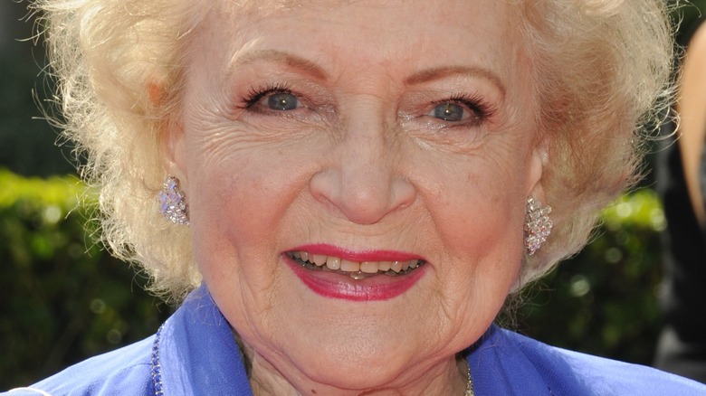 Betty White smiling 