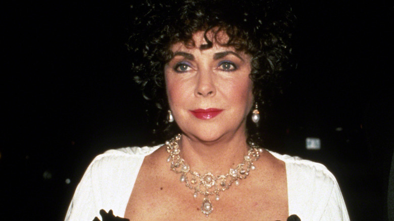 Elizabeth Taylor smiling