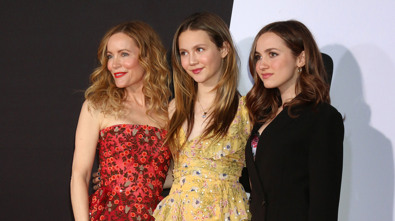 How Leslie Mann's Daughters Maude and Iris Affect Her Fashion Choices