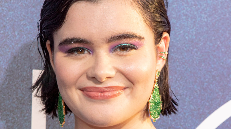 Barbie Ferreira poses on the red carpet