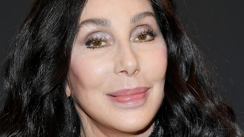 Cher smiles at camera