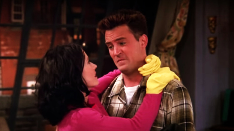 Monica and Chandler from Friends