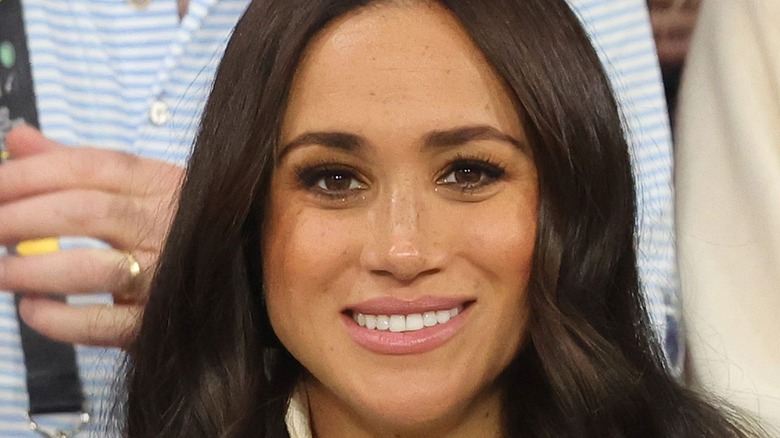 Meghan Markle smiling