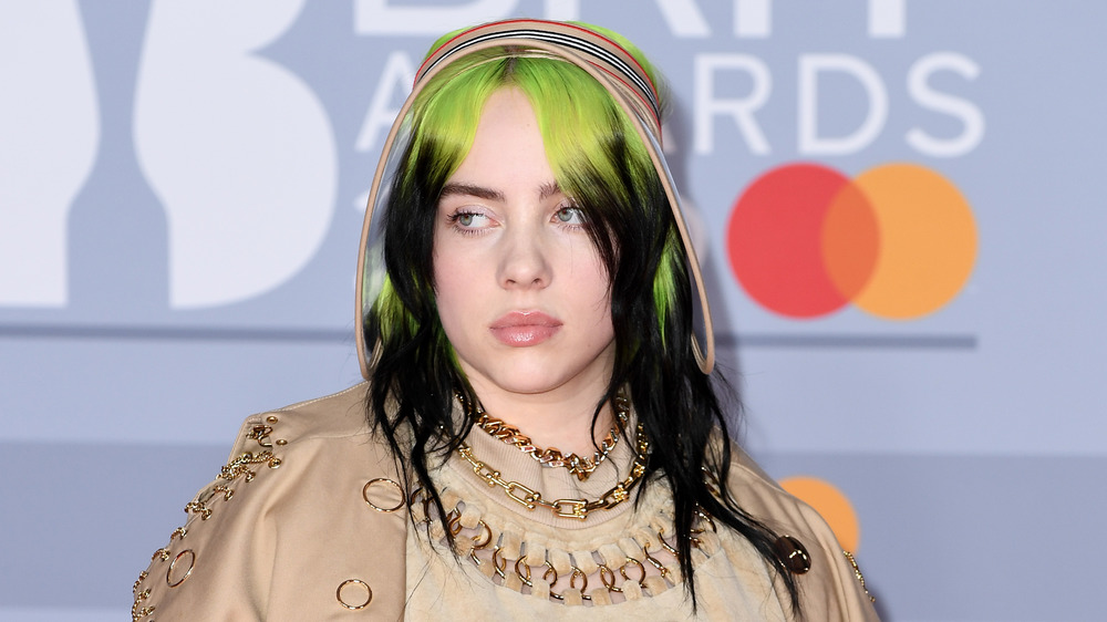 Billie Eilish attending The 2020 BRIT Awards