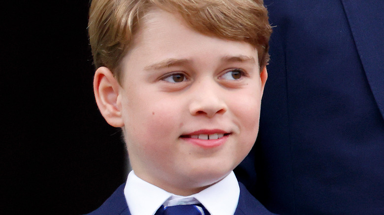 Prince George smiling