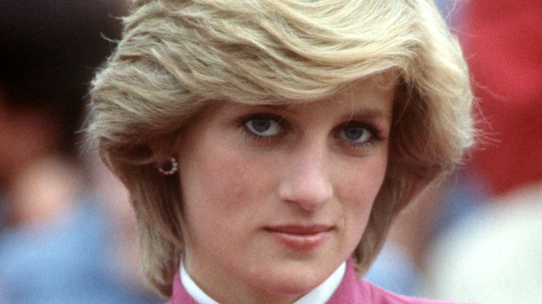 Princess Diana attending an event