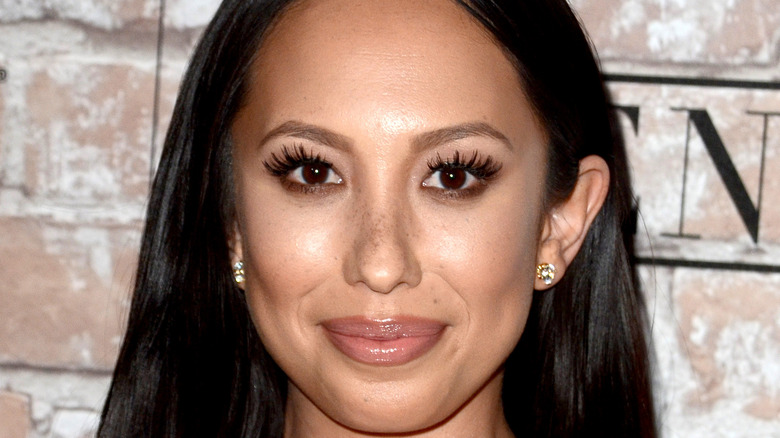 Cheryl Burke on the red carpet. 