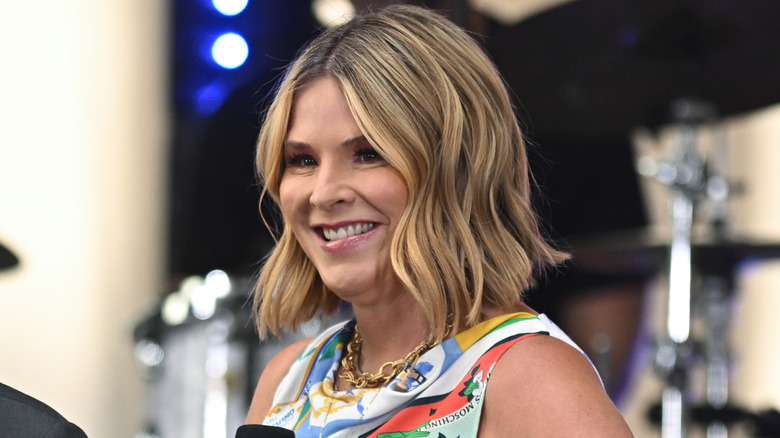 Jenna Bush smiling