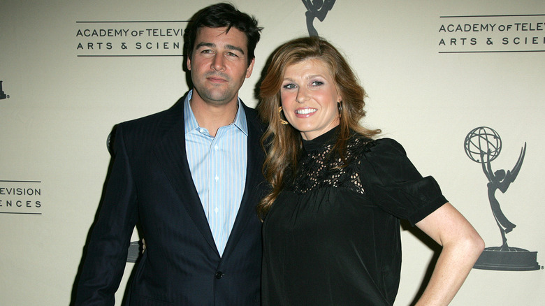 Kyle Chandler and actress Connie Britton at 