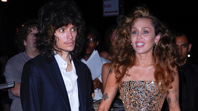 Maxx Morando and Miley Cyrus in New York, June 2025