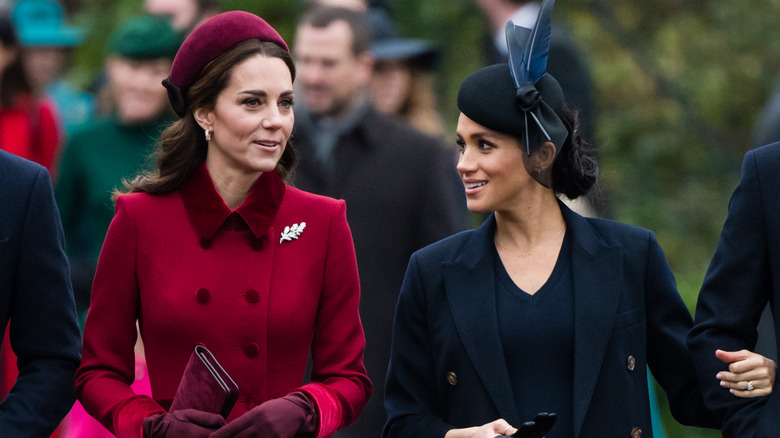 Kate Middleton and Meghan Markle 