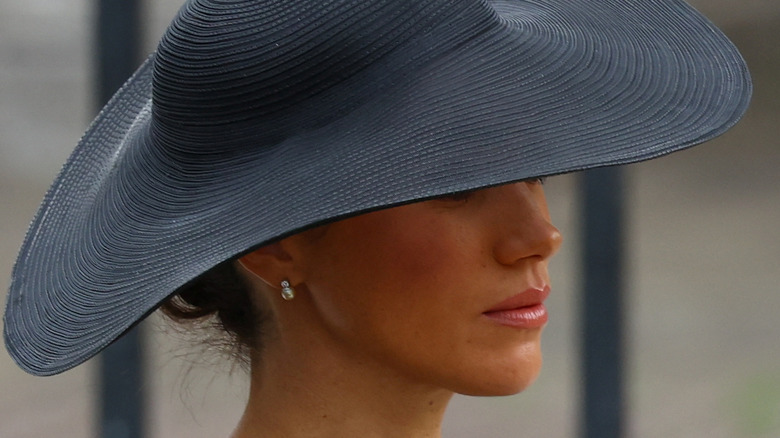 Meghan Markle at Queen's funeral