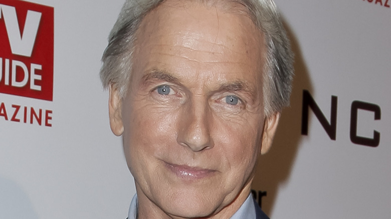 Mark Harmon smiling