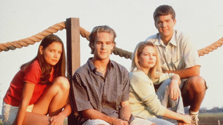 dawsons creek cast on a dock