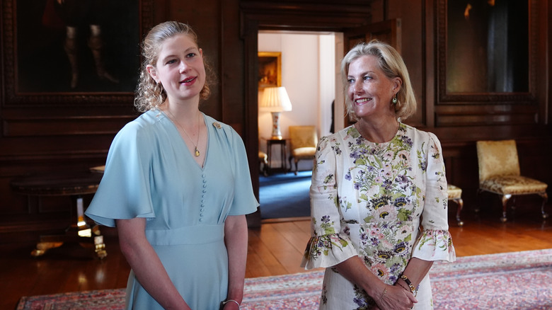 Lady Louise Windsor and her mother Sophie, Duchess of Edinburgh
