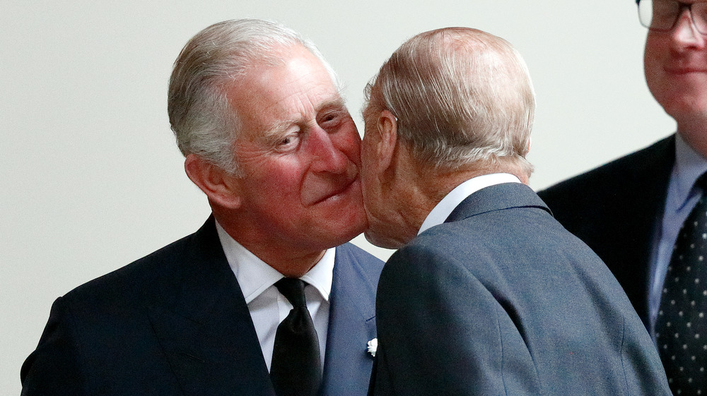 Prince Charles and Prince Philip 