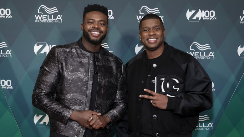 Matt Sallee and Kevin Olusola at an event in 2023